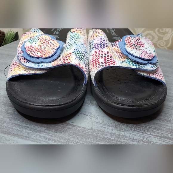 Flexus Italian Comfort "Vera Pelle" anatomic Slides size 8 (sa102) - Picture 4 of 11